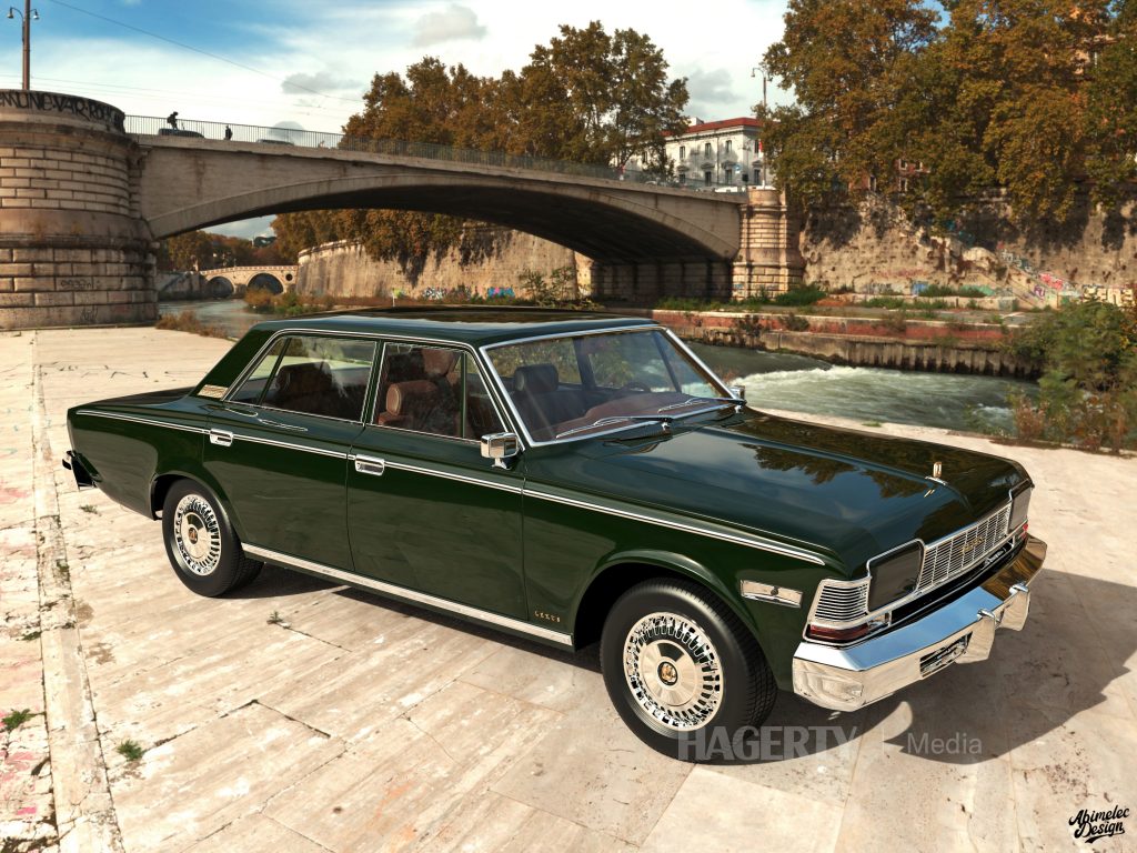 What If 1973 Lexus LS400 front three-quarter
