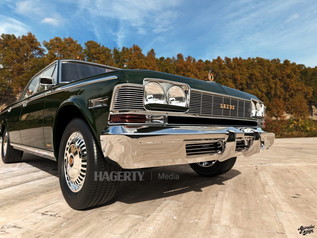 What If 1973 Lexus LS400 front three-quarter close
