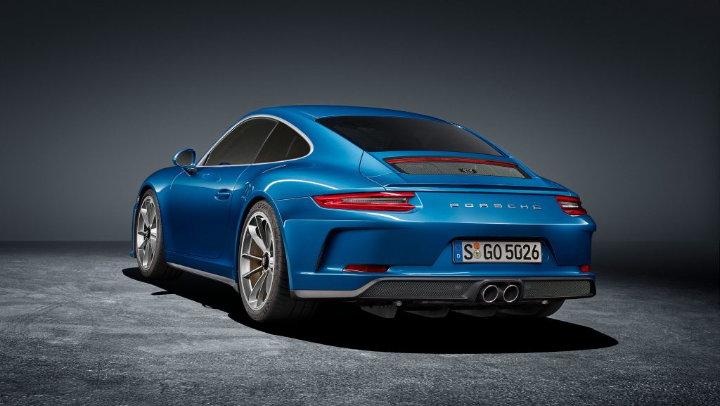 991.2 911 GT3 Touring rear three quarter