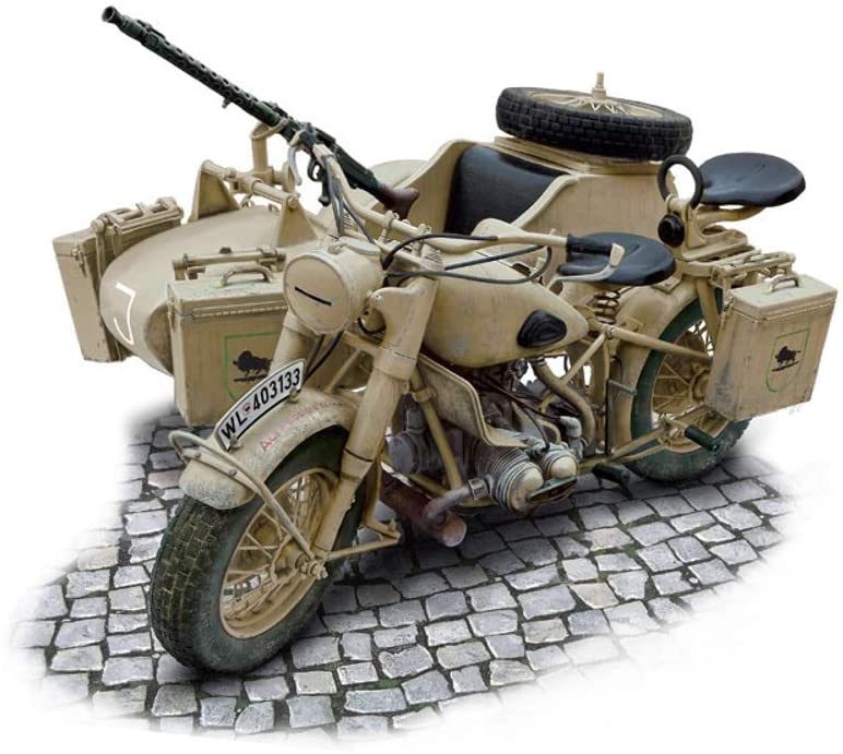 BMW R75 motorcycle and sidecar