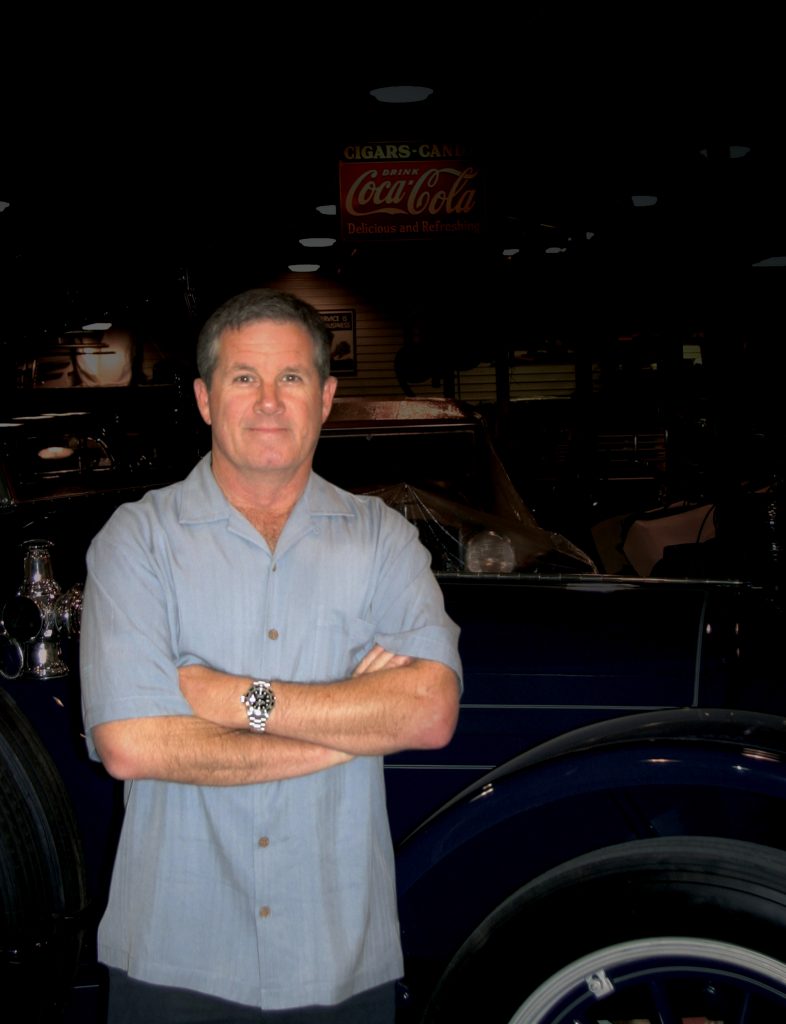 Bob Mosier in his restoration shop profile