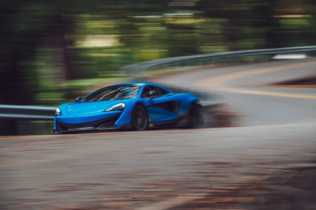 McLaren 675LT front dynamic action