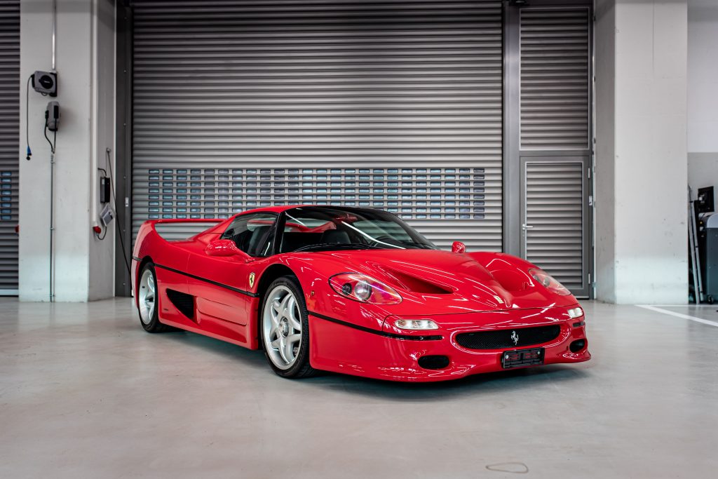 Vettel's Ferrari F50