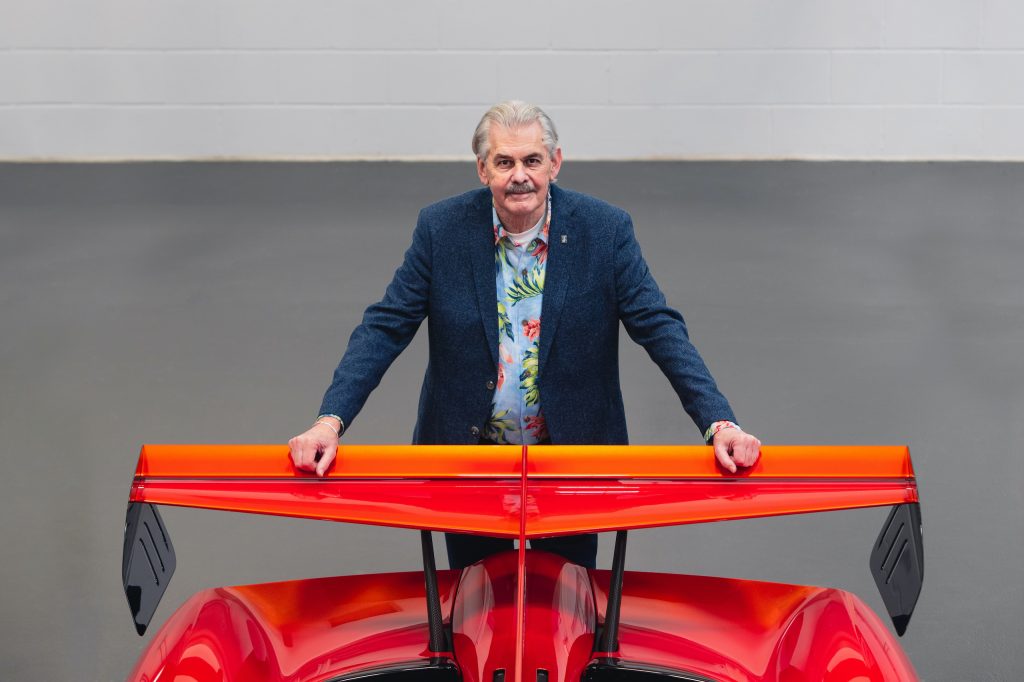 GMA T50s gordon with car wing