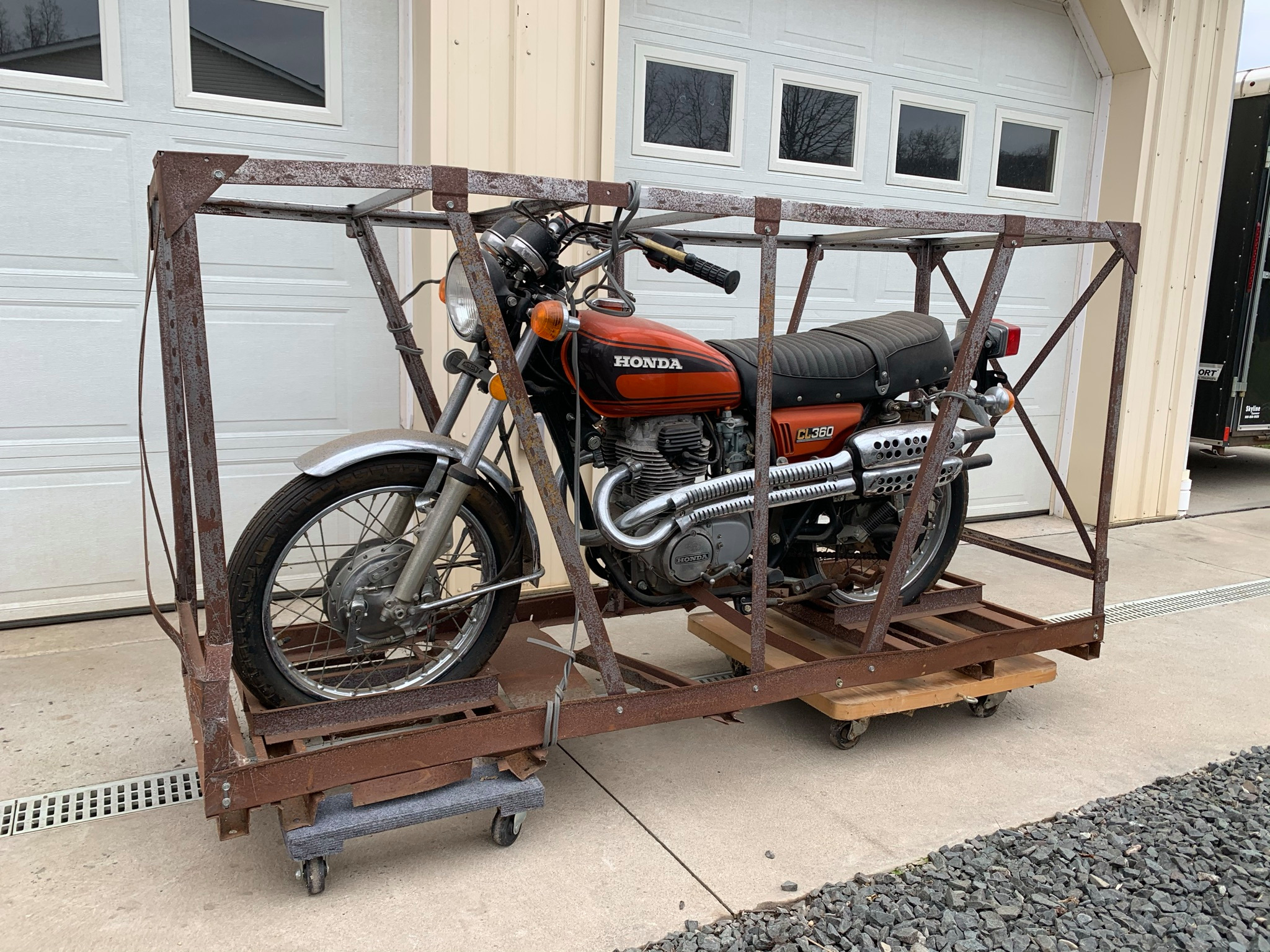 Still in its crate, this Honda CL360 is a 1970s time capsule Hagerty