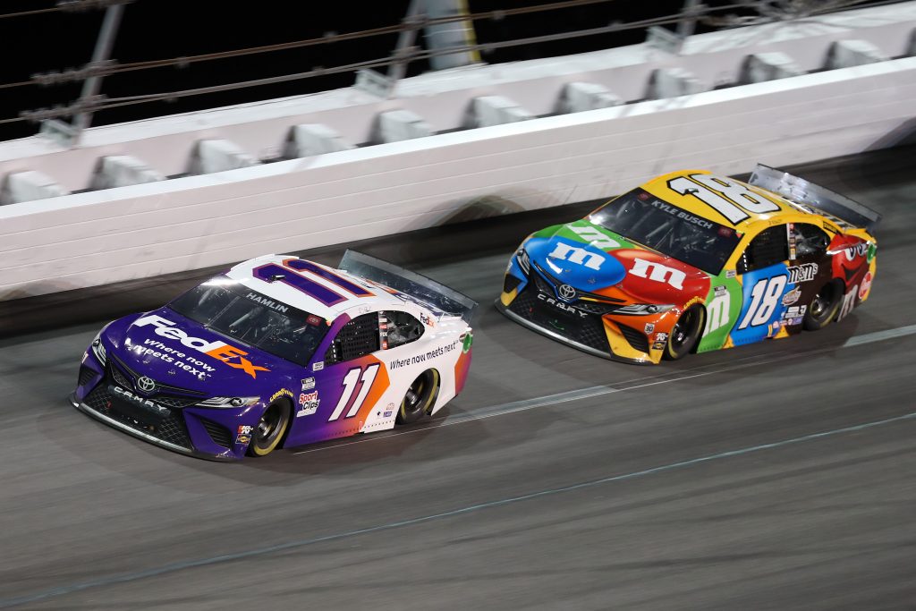 Denny Hamlin Gibbs NASCAR Daytona