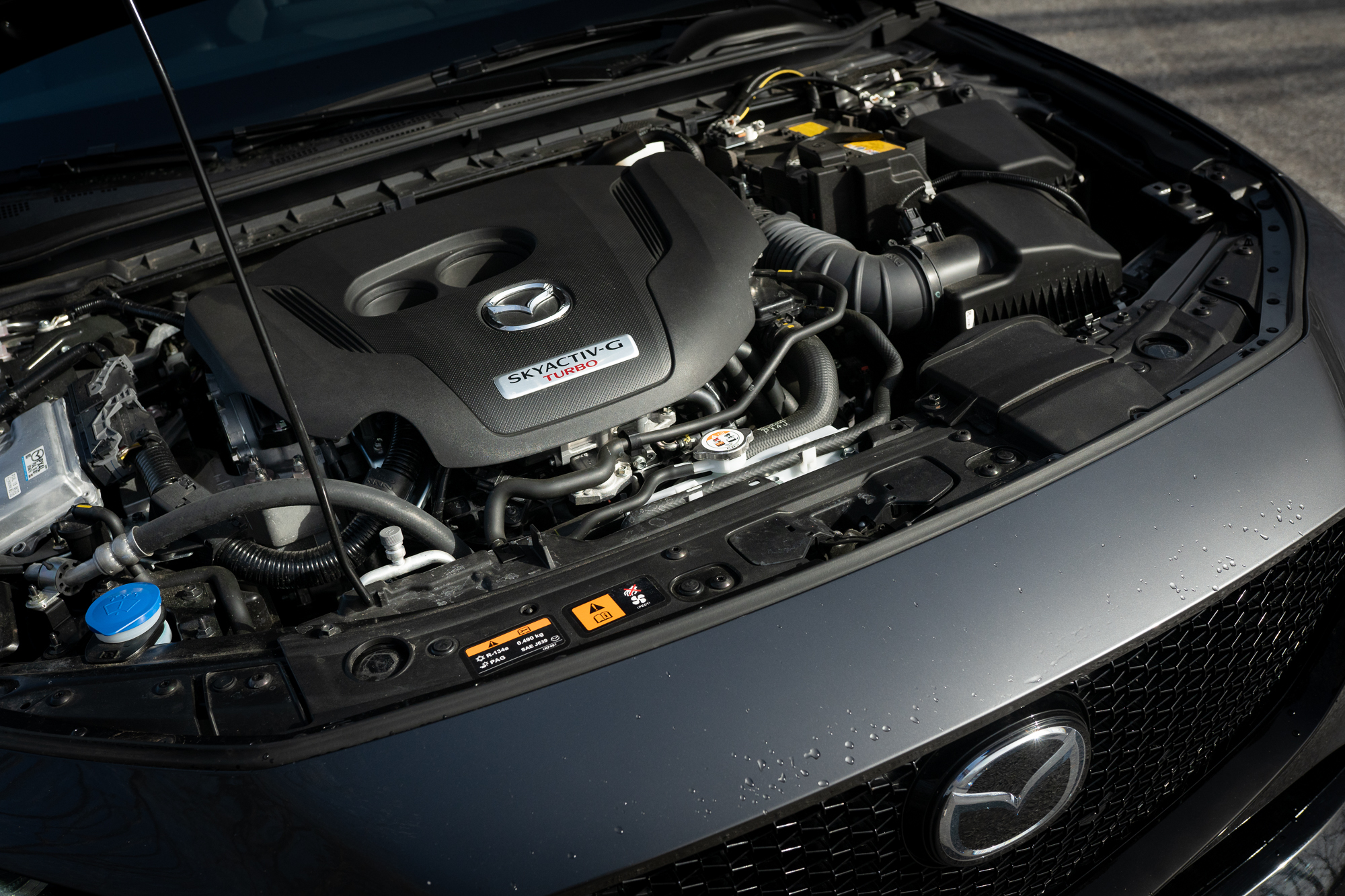 2021 Mazda 3 2.5T AWD engine bay