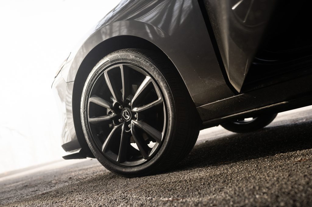 2021 Mazda 3 2.5T AWD front wheel detail