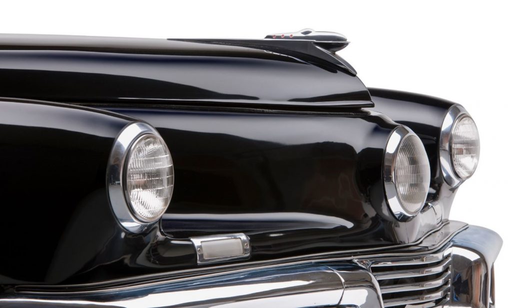 Tucker - closeup headlights