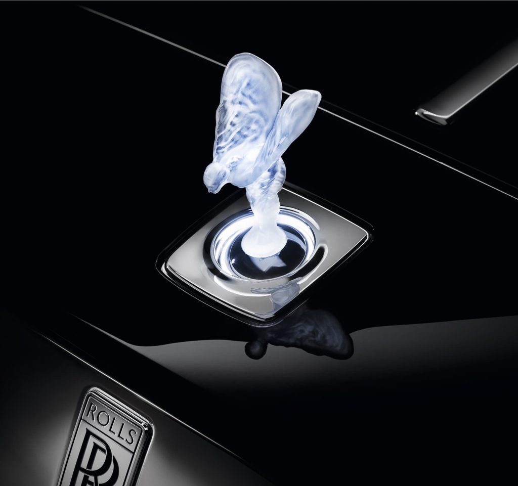 Rolls-Royce Accessories: Spirit of Ecstasy - Illuminated frosted
