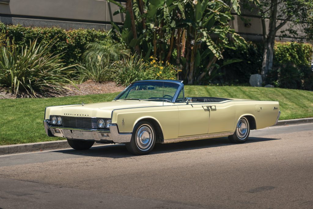 1966 Lincoln Continental front three-quarter