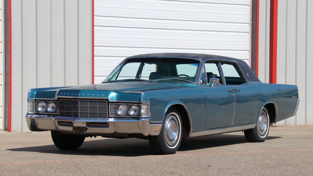 1969 Continental Mecum front 3/4