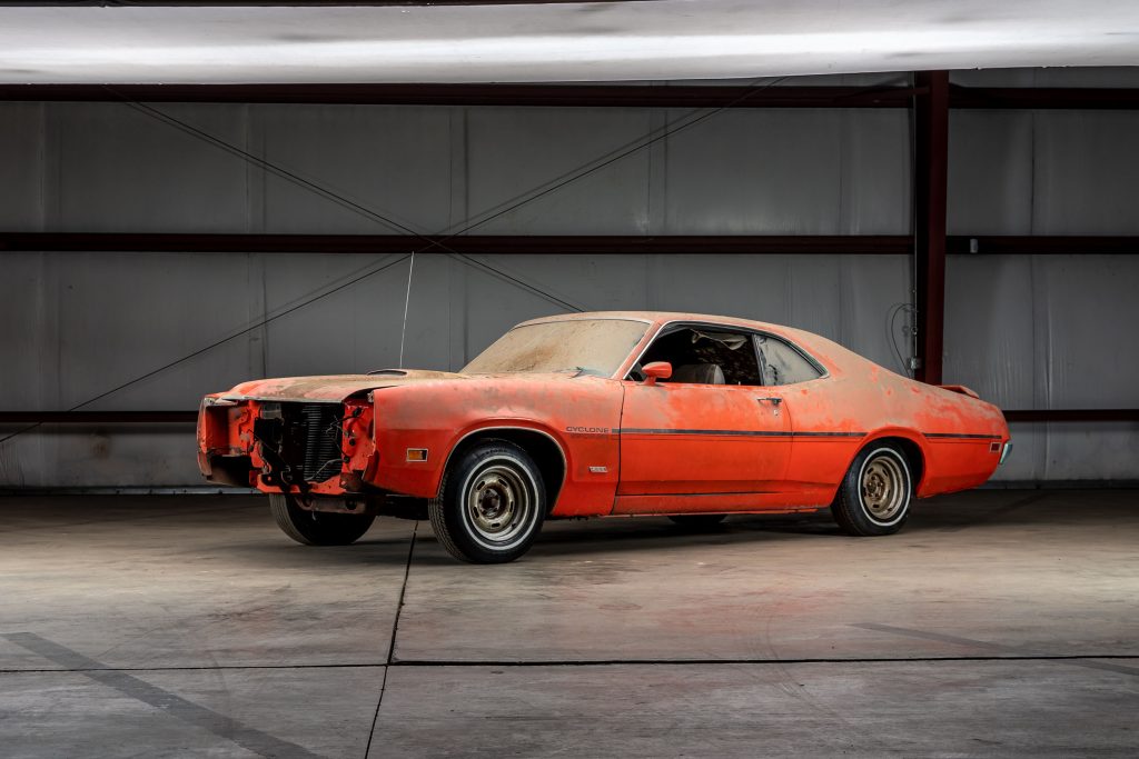 1970 Mercury Cyclone Spoiler front three-quarter