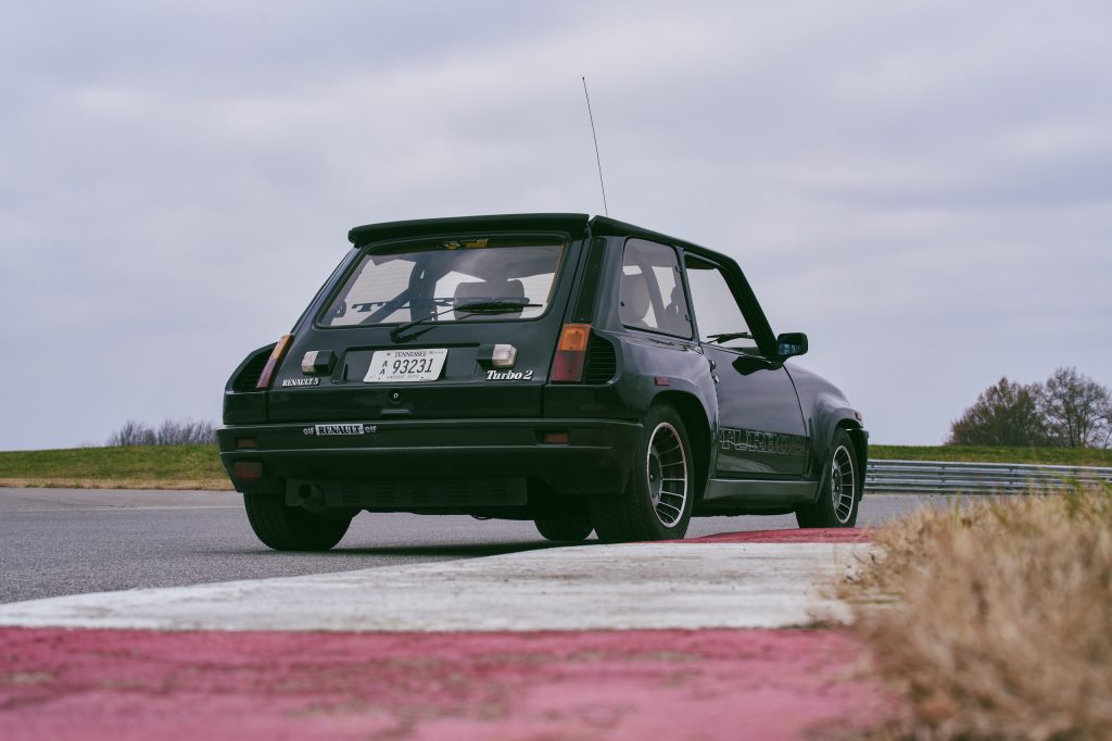 1985 Renault R5 Turbo 2 rear three-quarter 1985 Renault R5 Turbo 2 rear three-quarter