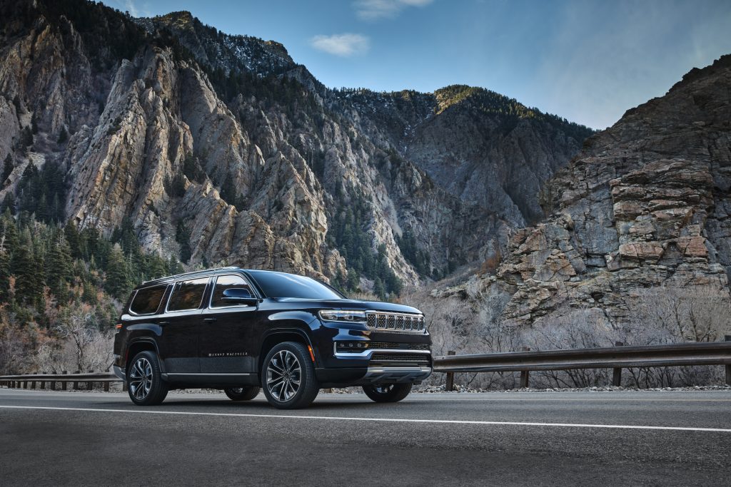 2022 Grand Wagoneer front three quarter