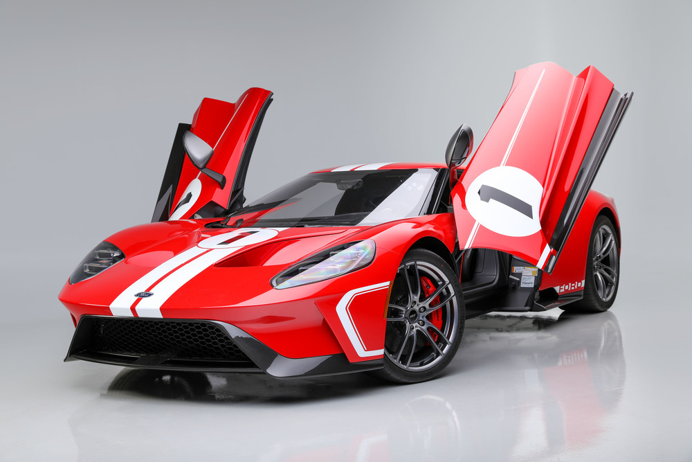 Ford GT Barrett-Jackson Sale front three-quarter
