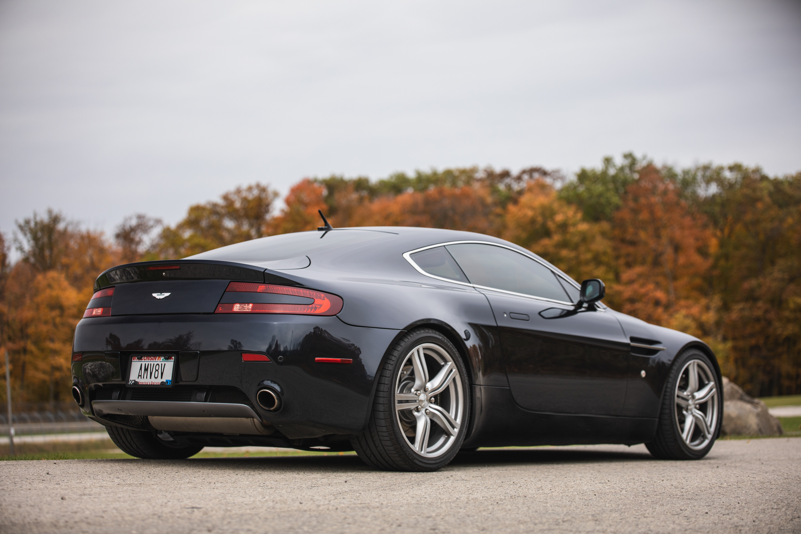 2007 Aston Martin Vantage V8 rear three-quarter