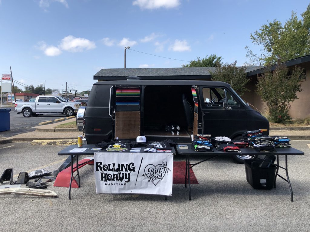 A100 Van rolling heavy side profile