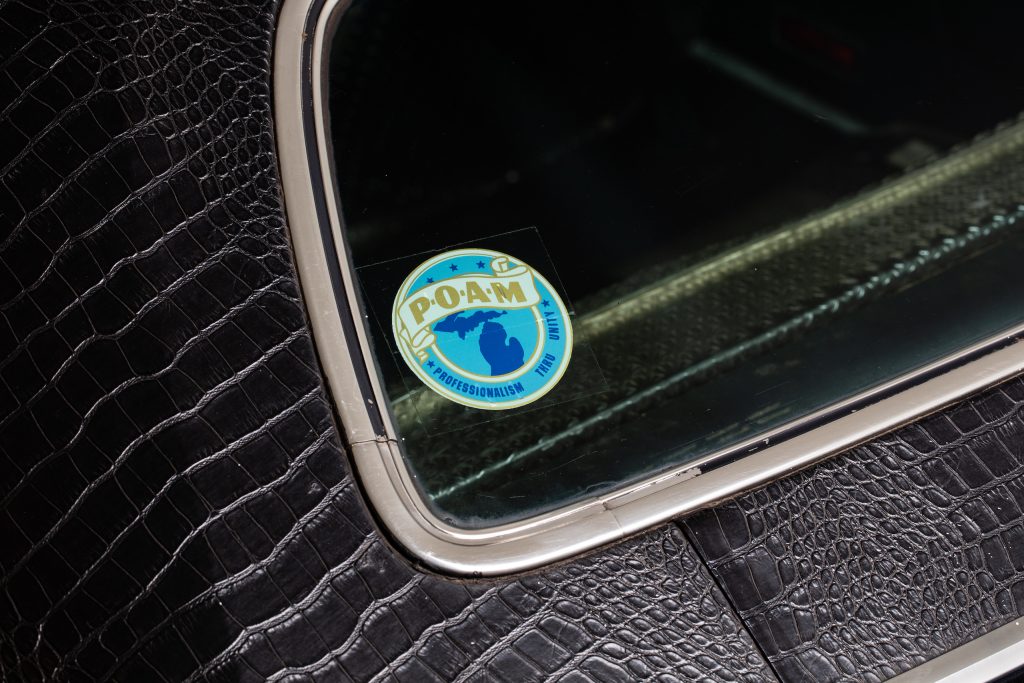 black ghost challenger POAM sticker