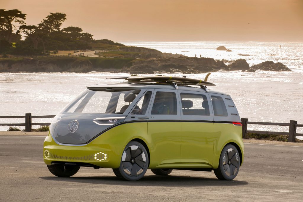 ID.buzz vw microbus electric ev