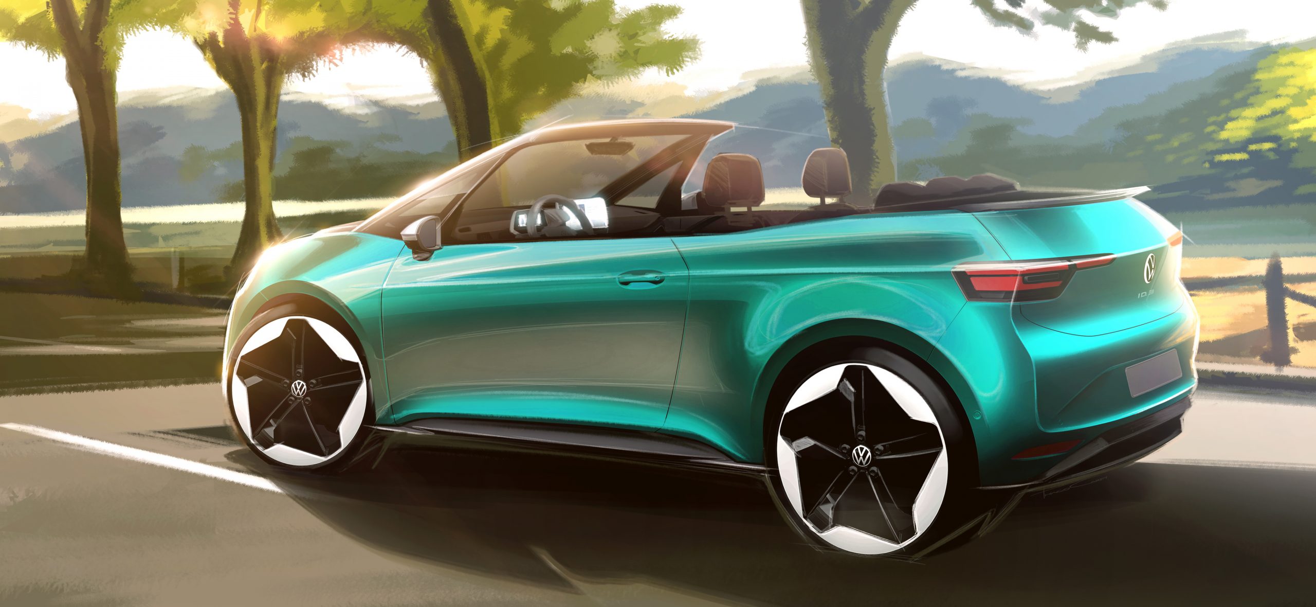 Volkswagen ID3 Convertible concept 2