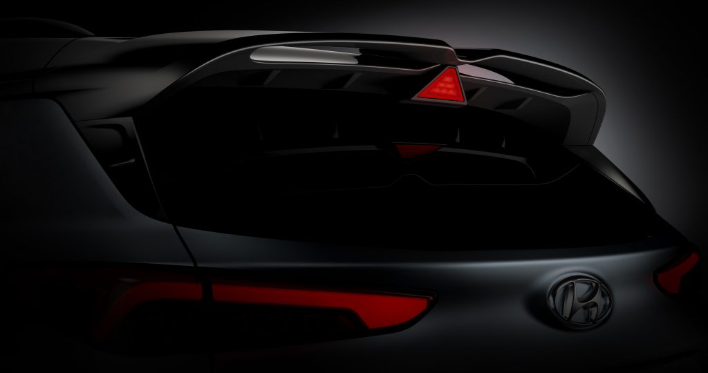 Hyundai Kona N teaser