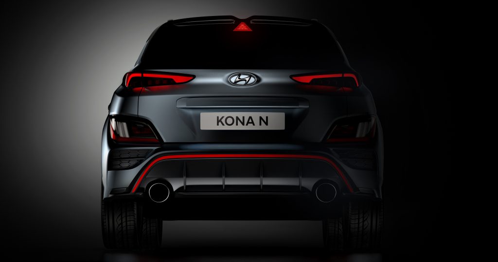 Hyundai Kona N teaser