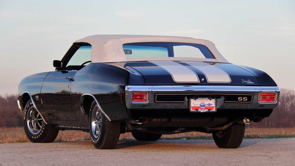1970 Chevrolet Chevelle LS6 rear three-quarter