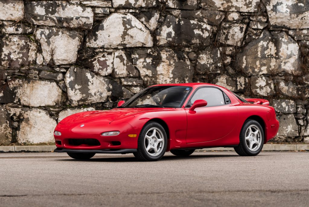 1993 Mazda RX-7 R1 front three-quarter