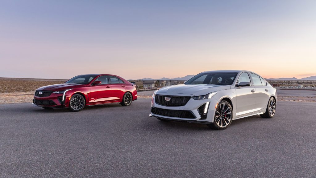 cadillac CT4-V and CT5-V Blackwings