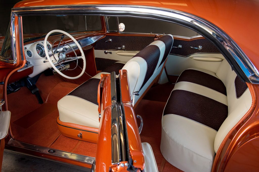 1957 Chevrolet Bel Air Convertible interior