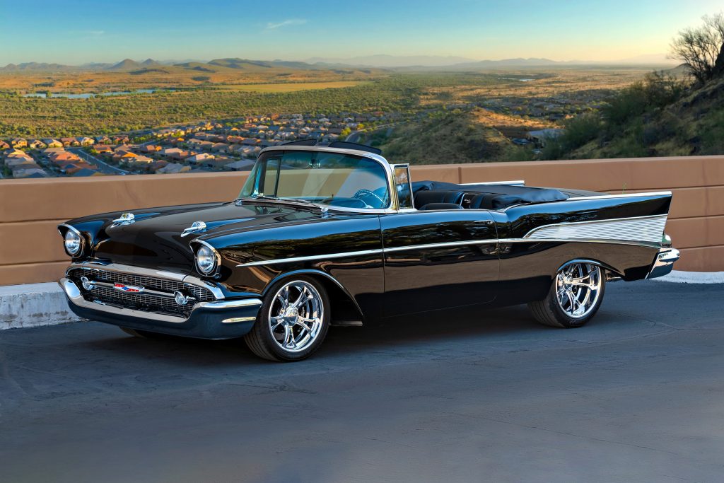 Chevrolet Bel Air Custom Convertible front three-quarter