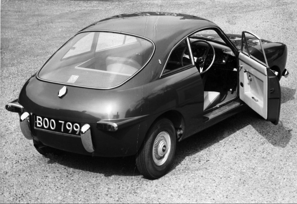 Mini Ogle SX1000 rear three-quarter