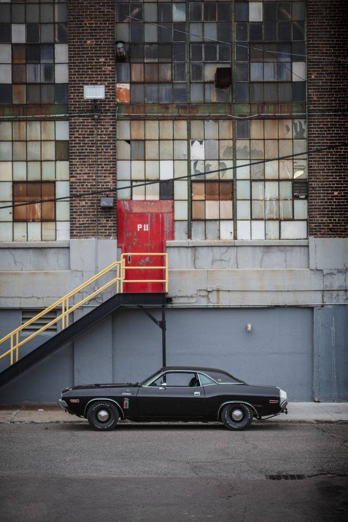 black ghost challenger side profile