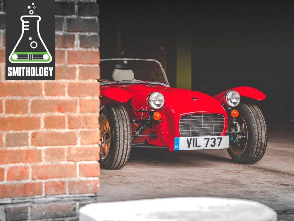 caterham seven kit front three-quarter