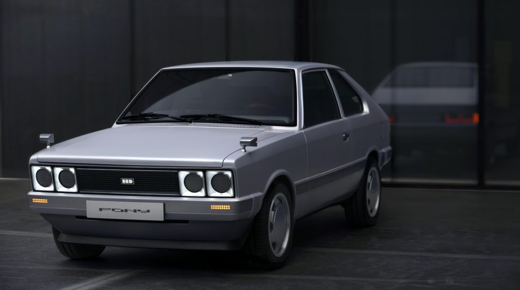 Hyundai Heritage Series Pony EV restomod