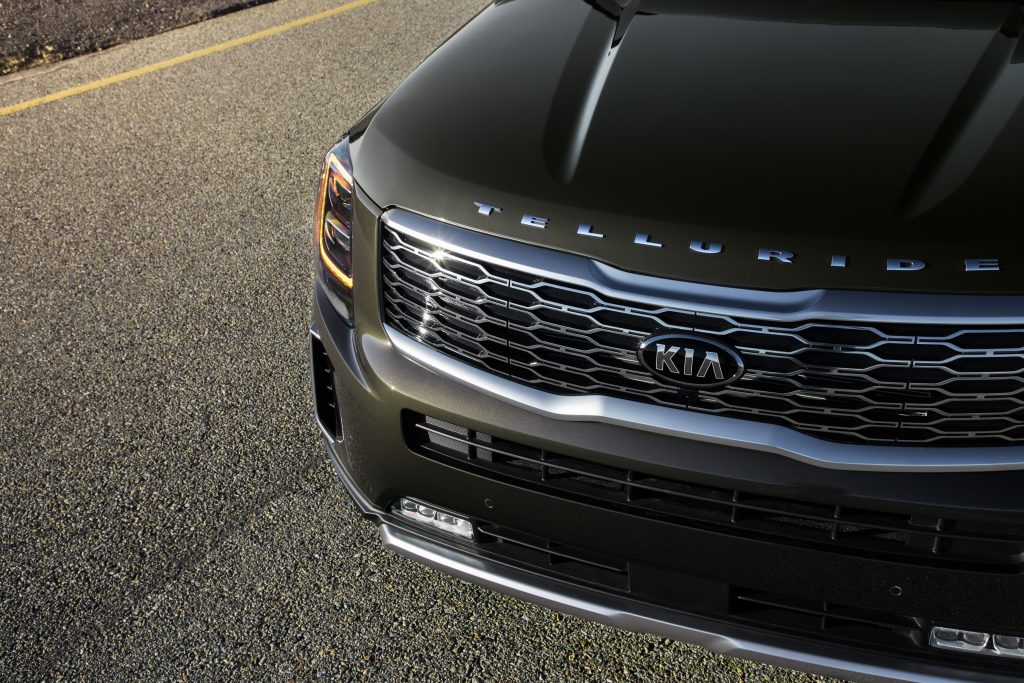 2020 Kia Telluride grille