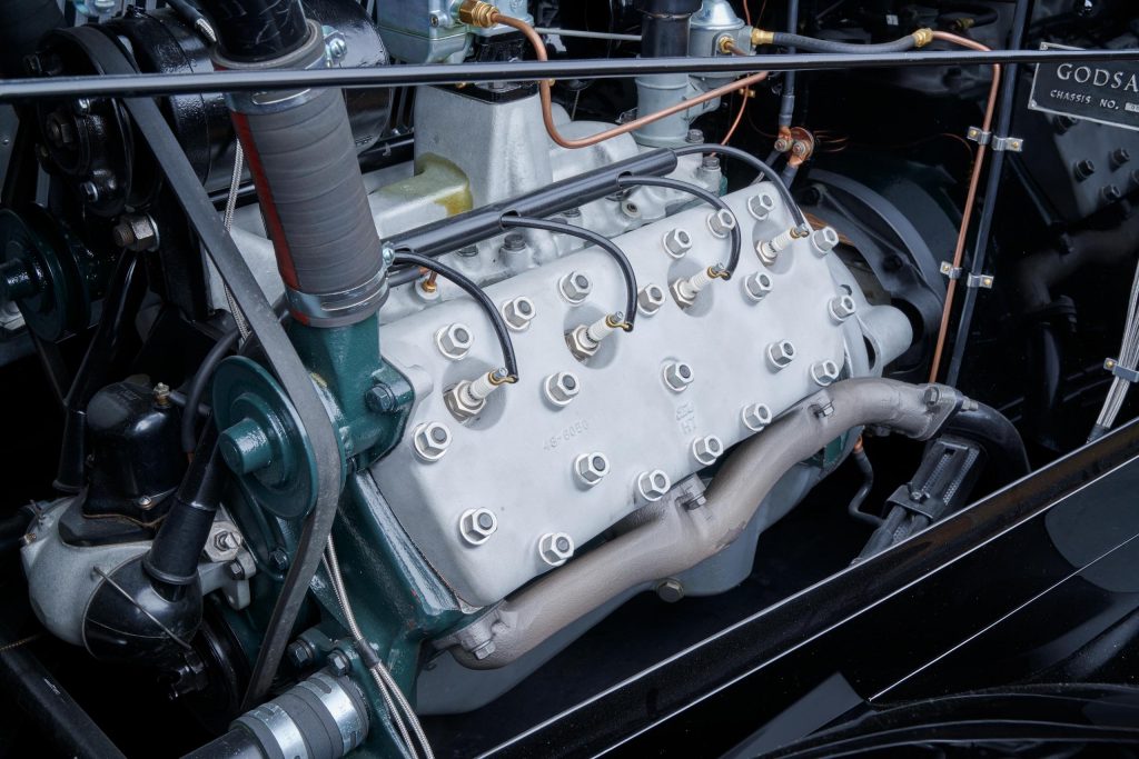 1935 Godsal Sports Tourer engine