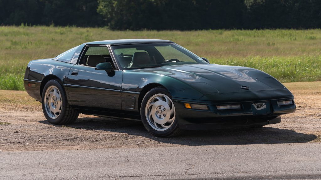 1996 C4 Corvette Coupe front three-quarter