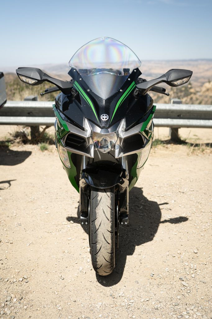 2021 Kawasaki H2 SX-SE front