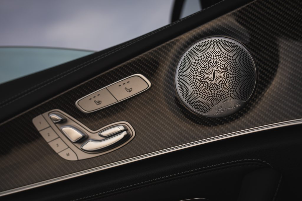 2021 Mercedes-AMG E63 S wagon interior seat position speaker