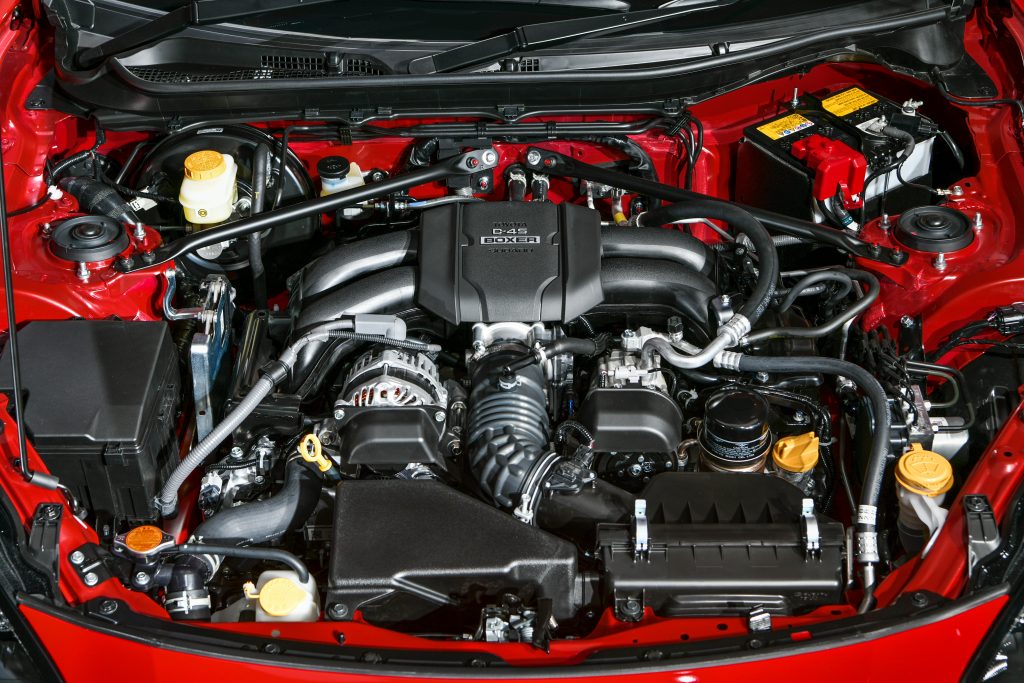 Toyota 2022 GR 86 engine bay