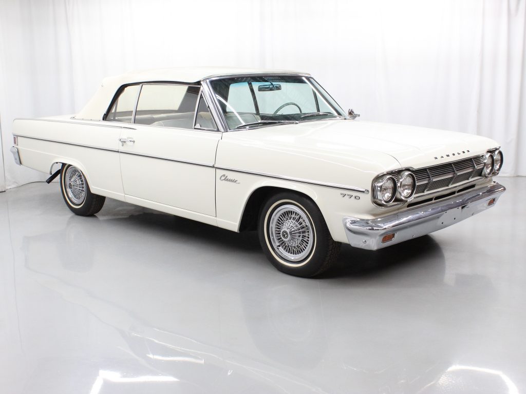 1965 AMC Rambler Classic 770 front three-quarter