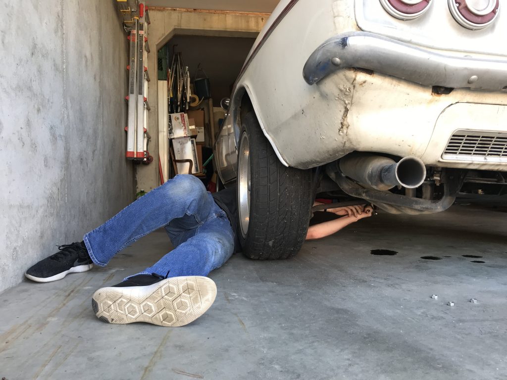 Adjusting Corvair shift linkage
