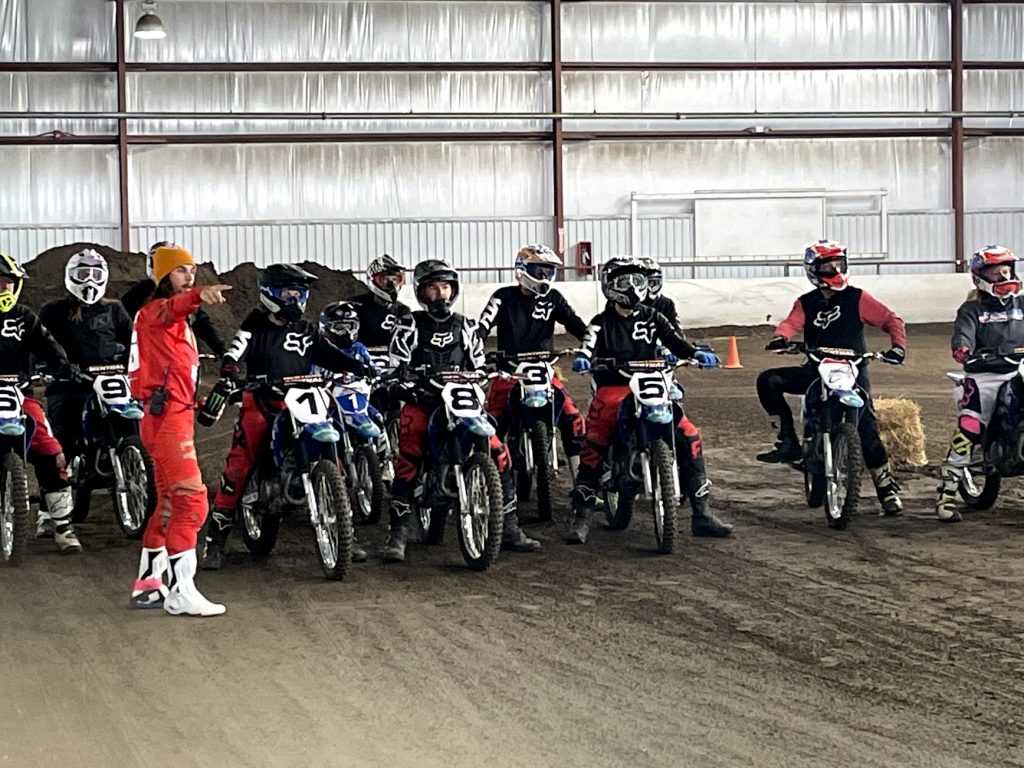 JD Beach instructing