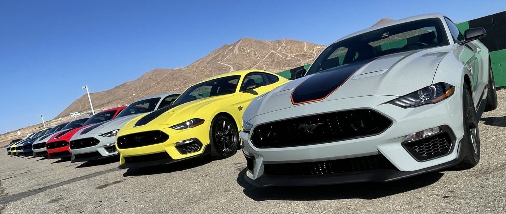 New Mustang Mach 1 lineup