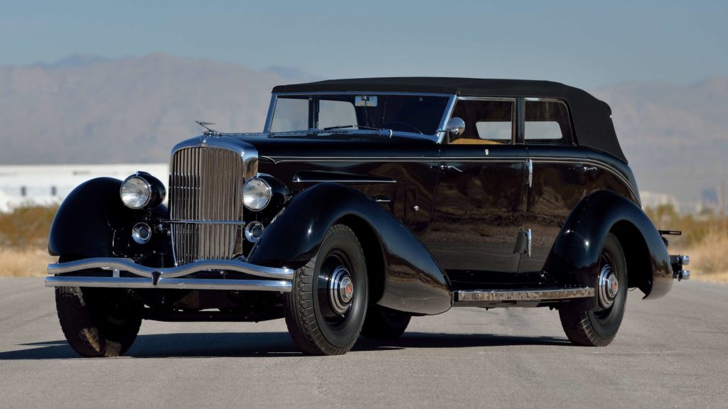 1936 Duesenberg front three-quarter