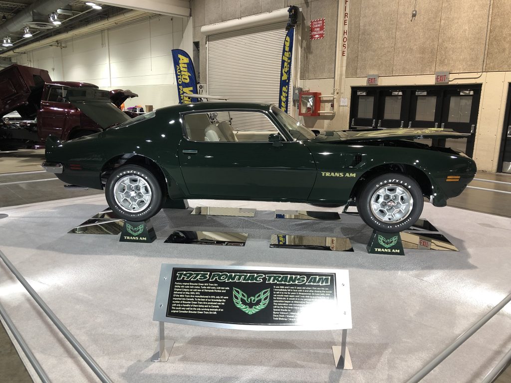 1973 Trans Am display