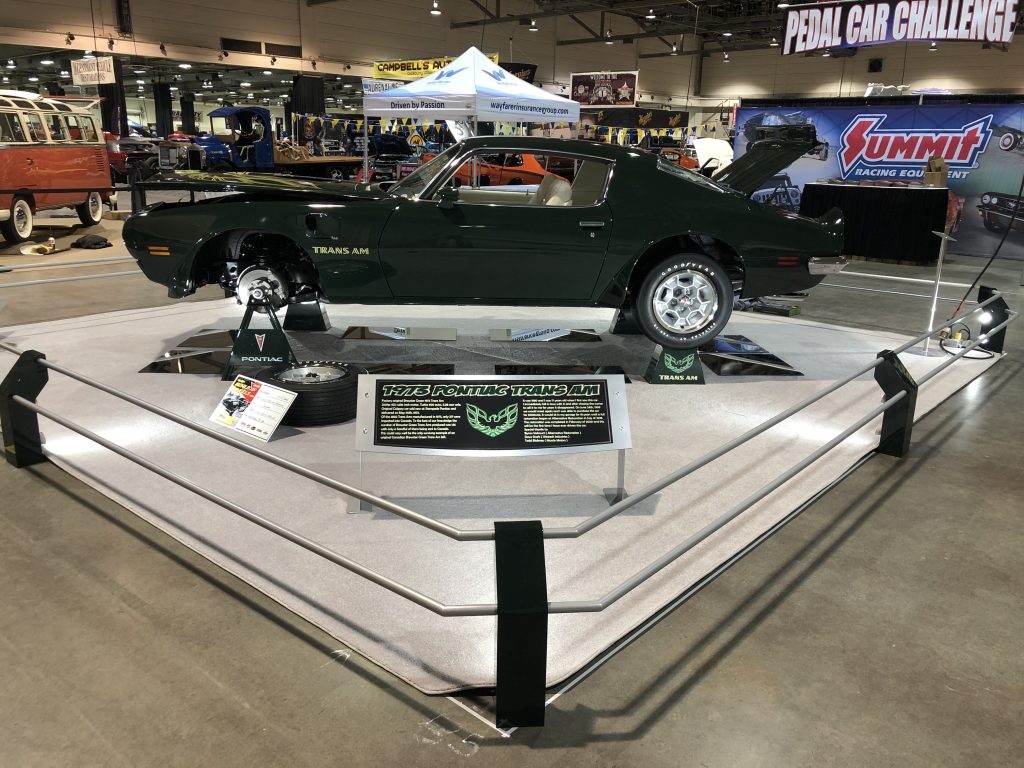 1973 Trans Am display
