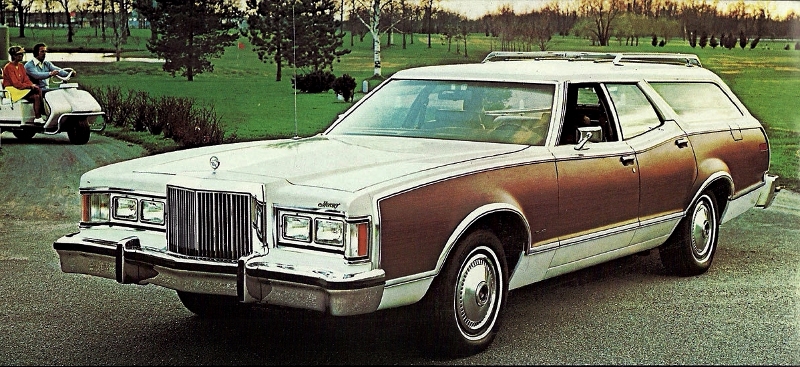 1977 Mercury Cougar Villager station wagon